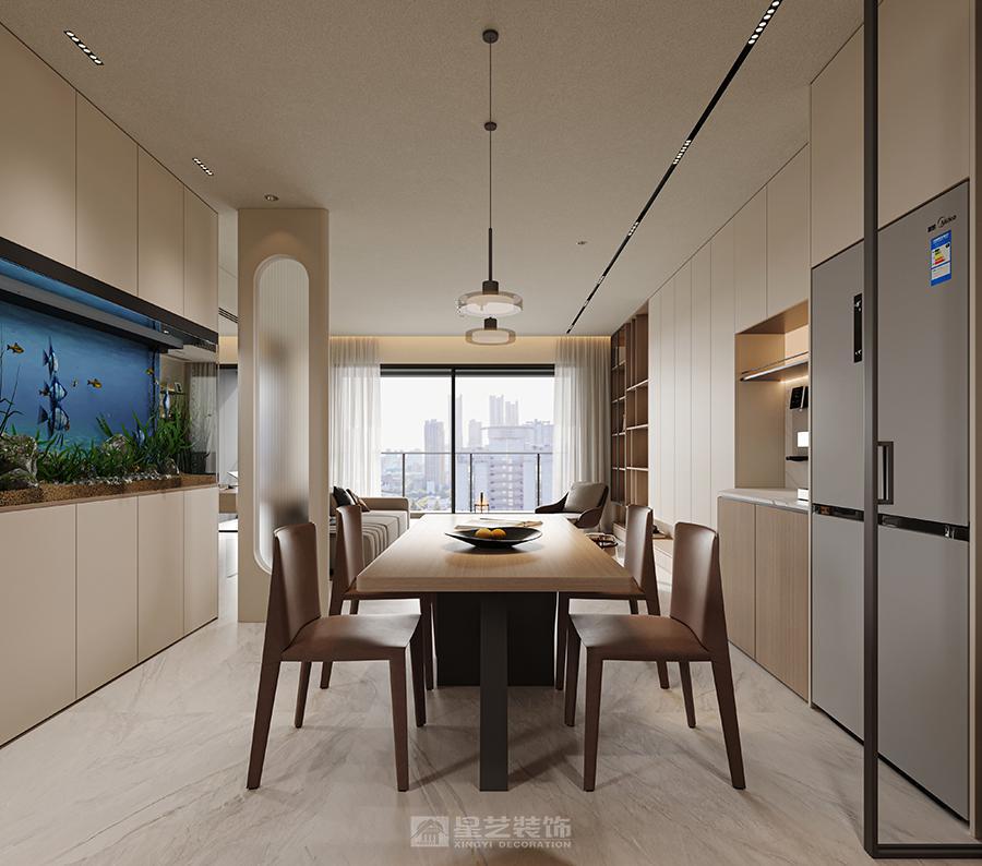 柔棕雅境，松弛感的现代轻奢居