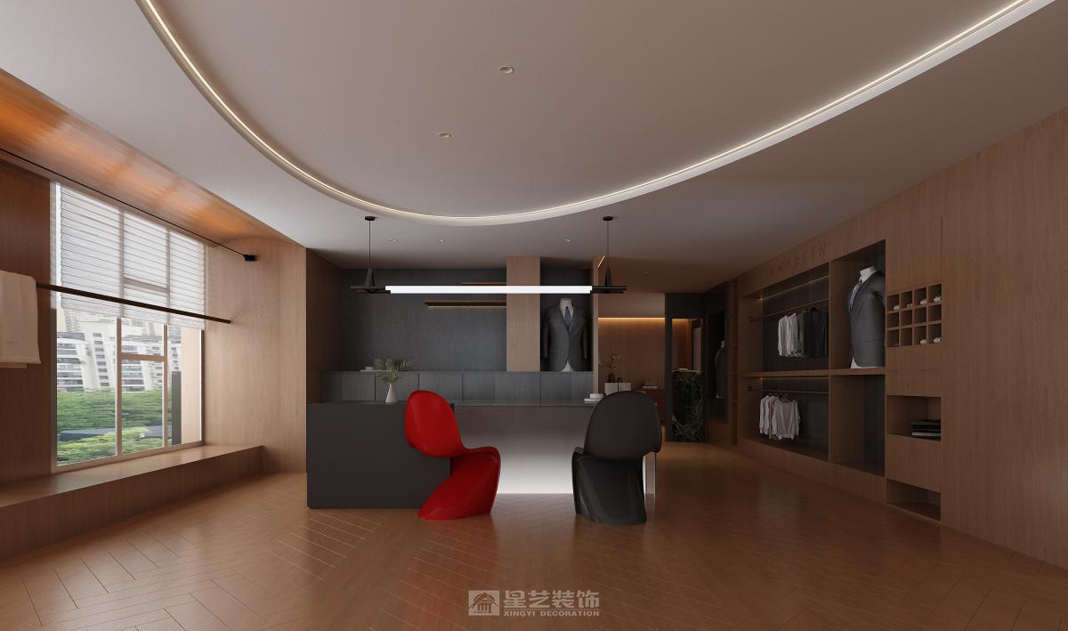 工装-现代服装店