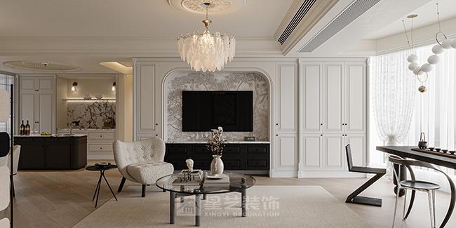 法式奶油风格复式雅居