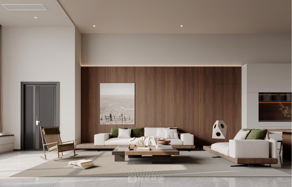 挑空复式｜干净的家主打的就是温柔和舒适