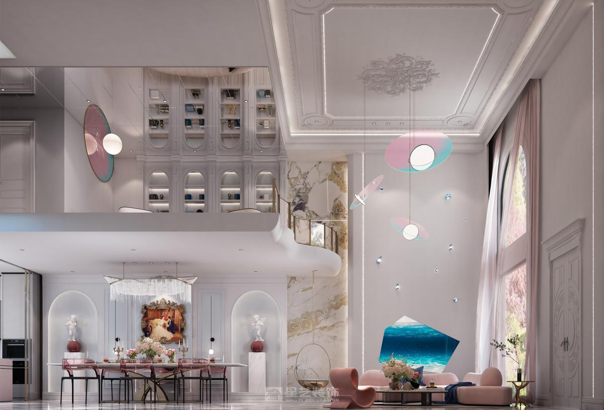 法式双拼别墅设计