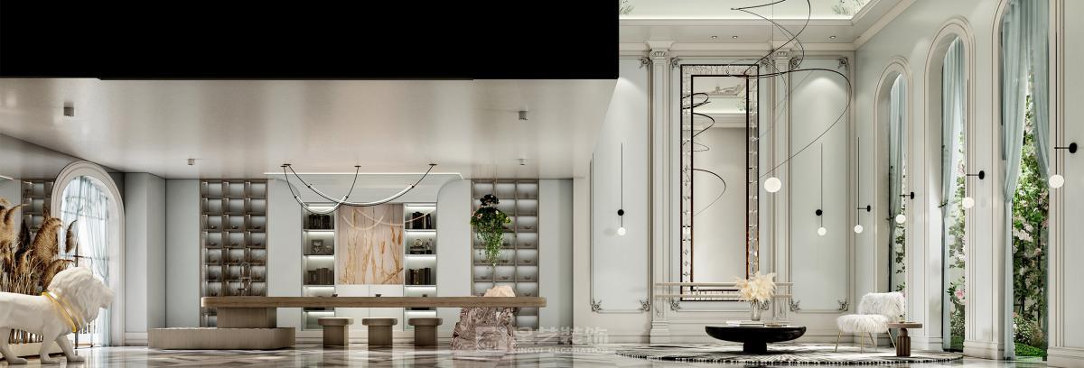 法式双拼别墅设计